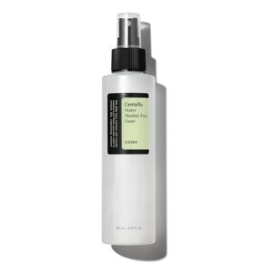 COSRX Alcohol-Free Cica Toner, 150ml / 5.07 fl.oz | Spray-type Korean Toner with Centella Asiatica for Hydrating & Soothing Redness | Korean Skin Care, Not Tested on Animals, Paraben Free COSRX Alcohol-Free Cica Toner, 150ml / 5.07 fl.oz | Spray-type Korean Toner with Centella Asiatica for Hydrating & Soothing Redness | Korean Skin Care, Not Tested on Animals, Paraben Free