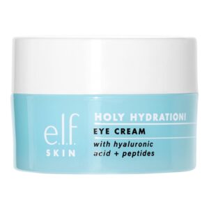 e.l.f. SKIN Holy Hydration! Eye Cream, Rich Hydrating Eye Cream For Minimizing Dark Circles, Infused With Hyaluronic Acid, Vegan & Cruelty-free e.l.f. SKIN Holy Hydration! Eye Cream, Rich Hydrating Eye Cream For Minimizing Dark Circles, Infused With Hyaluronic Acid, Vegan & Cruelty-free
