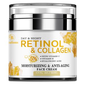 Retinol Cream for Face Anti Aging: Wrinkle Cream for Face Neck with Collagen Hyaluronic Acid – Night Moisturizer for Men Women – Facial Skin Care Gifts for Mom Dad Sister Retinol Cream for Face Anti Aging: Wrinkle Cream for Face Neck with Collagen Hyaluronic Acid – Night Moisturizer for Men Women – Facial Skin Care Gifts for Mom Dad Sister